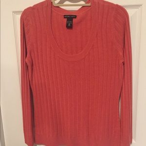 New York & Co. Salmon Sweater - EUC - Sz Md